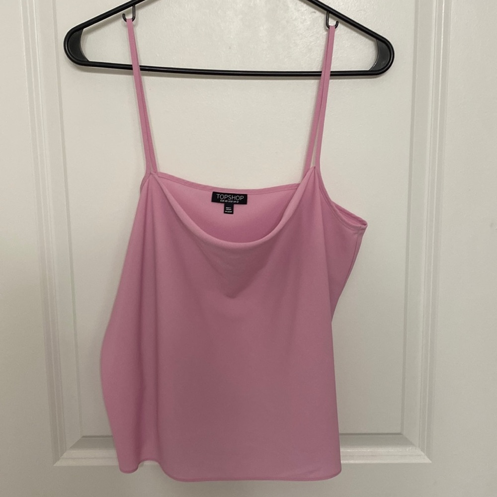Topshop pink top